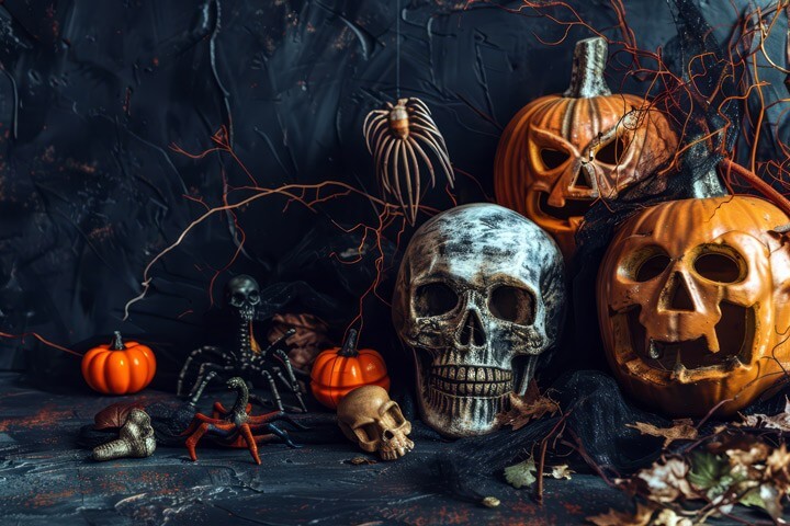 decoração de Halloween adulto