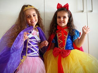 fatos de carnaval de princesas e rainhas