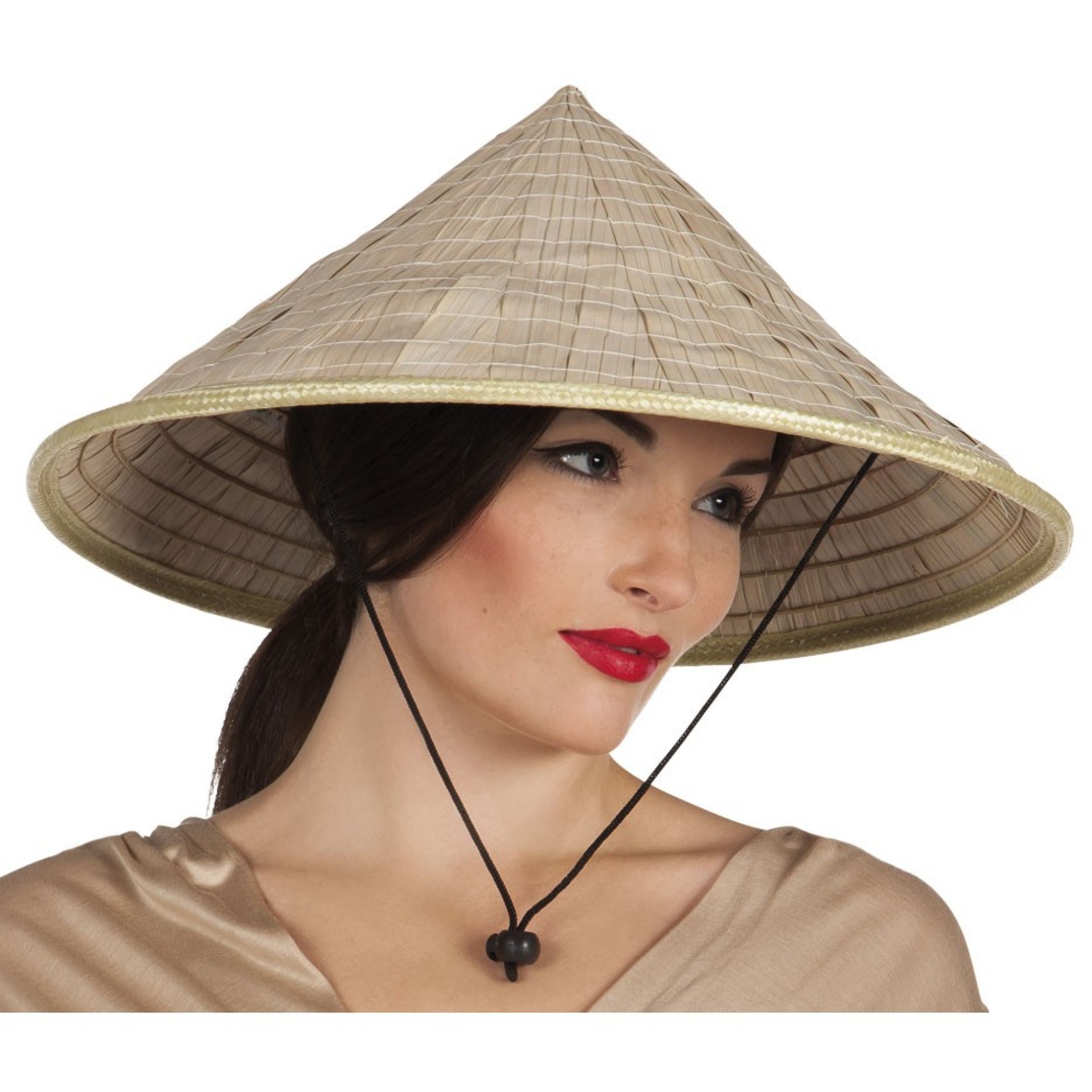 Chapéu Chinês em Palha