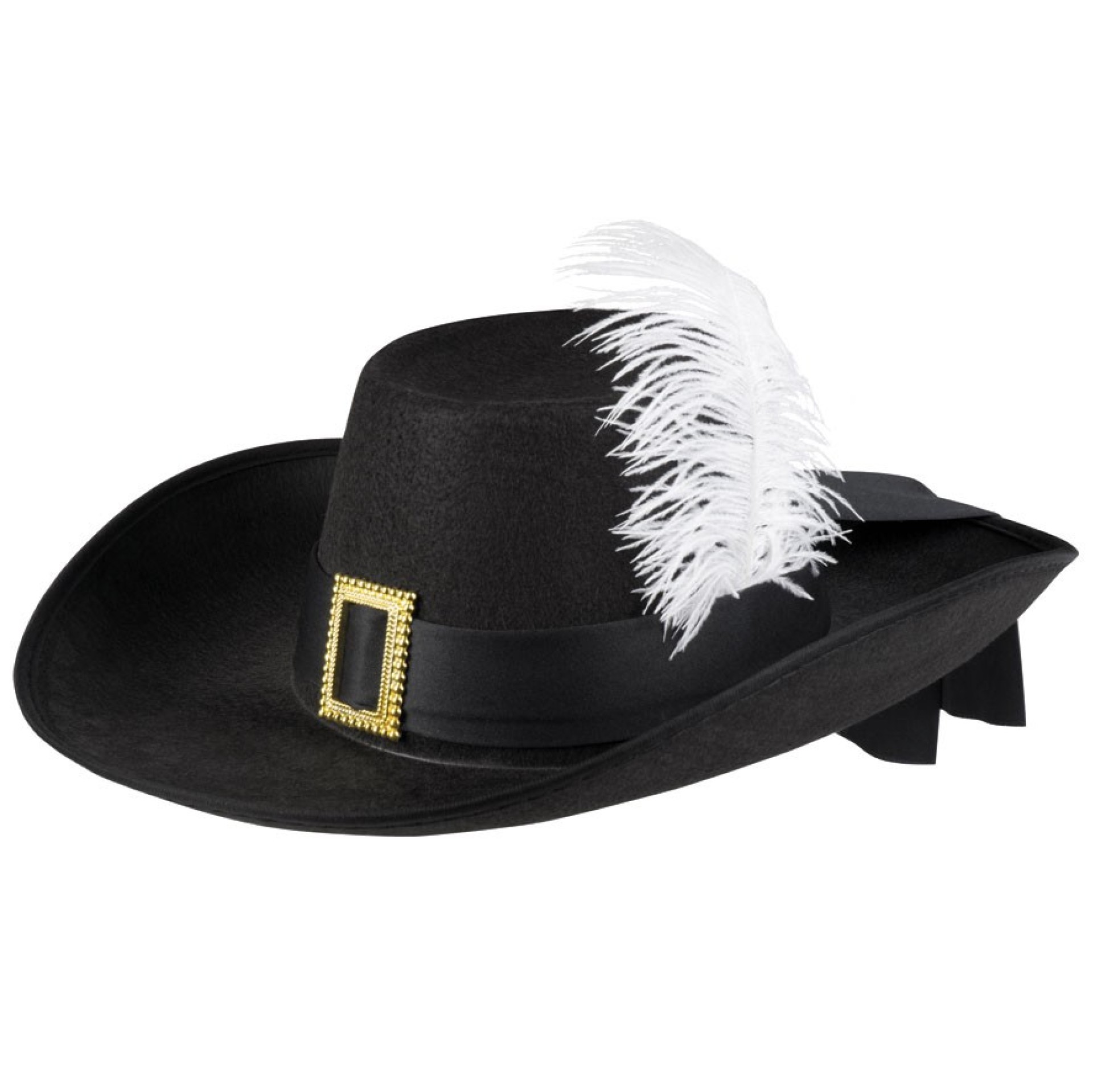 Chapéu Mosqueteiro Preto