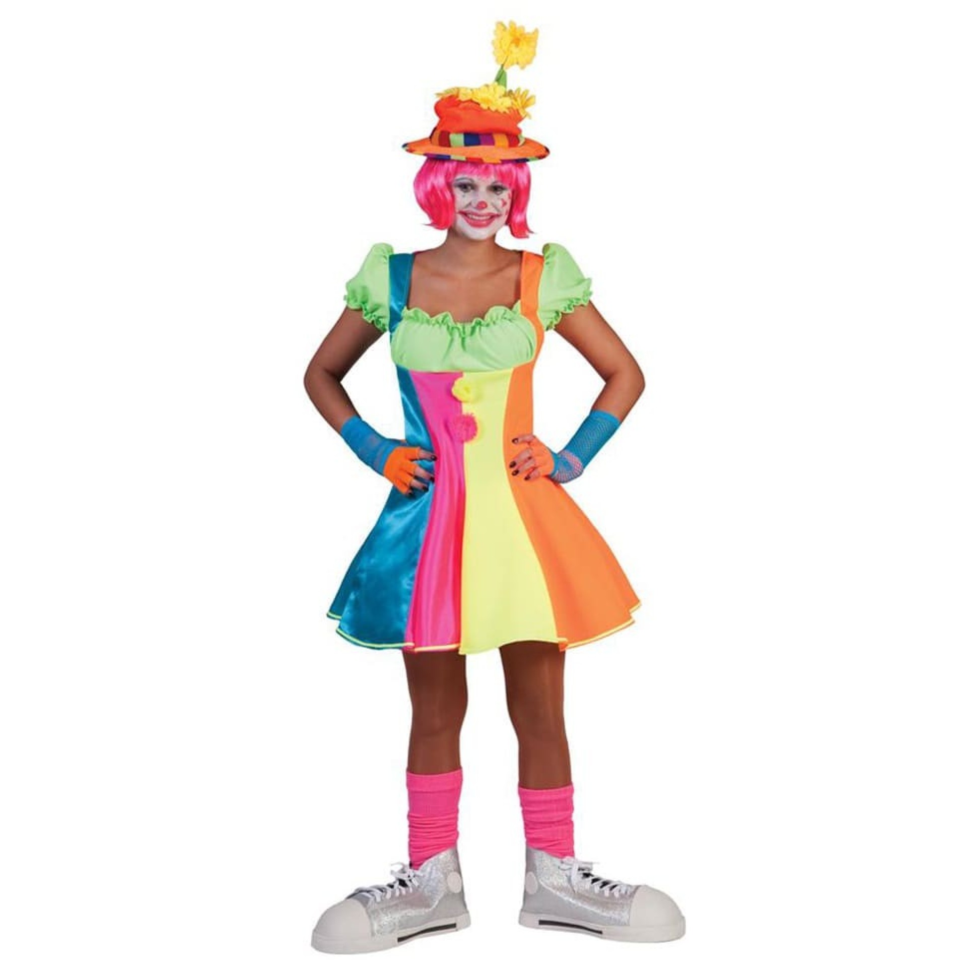 Vestido Palhaça Pica Pau