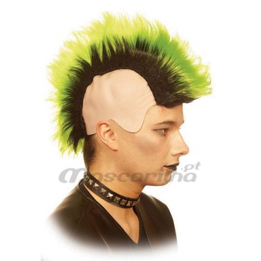 Peruca Punk Verde
