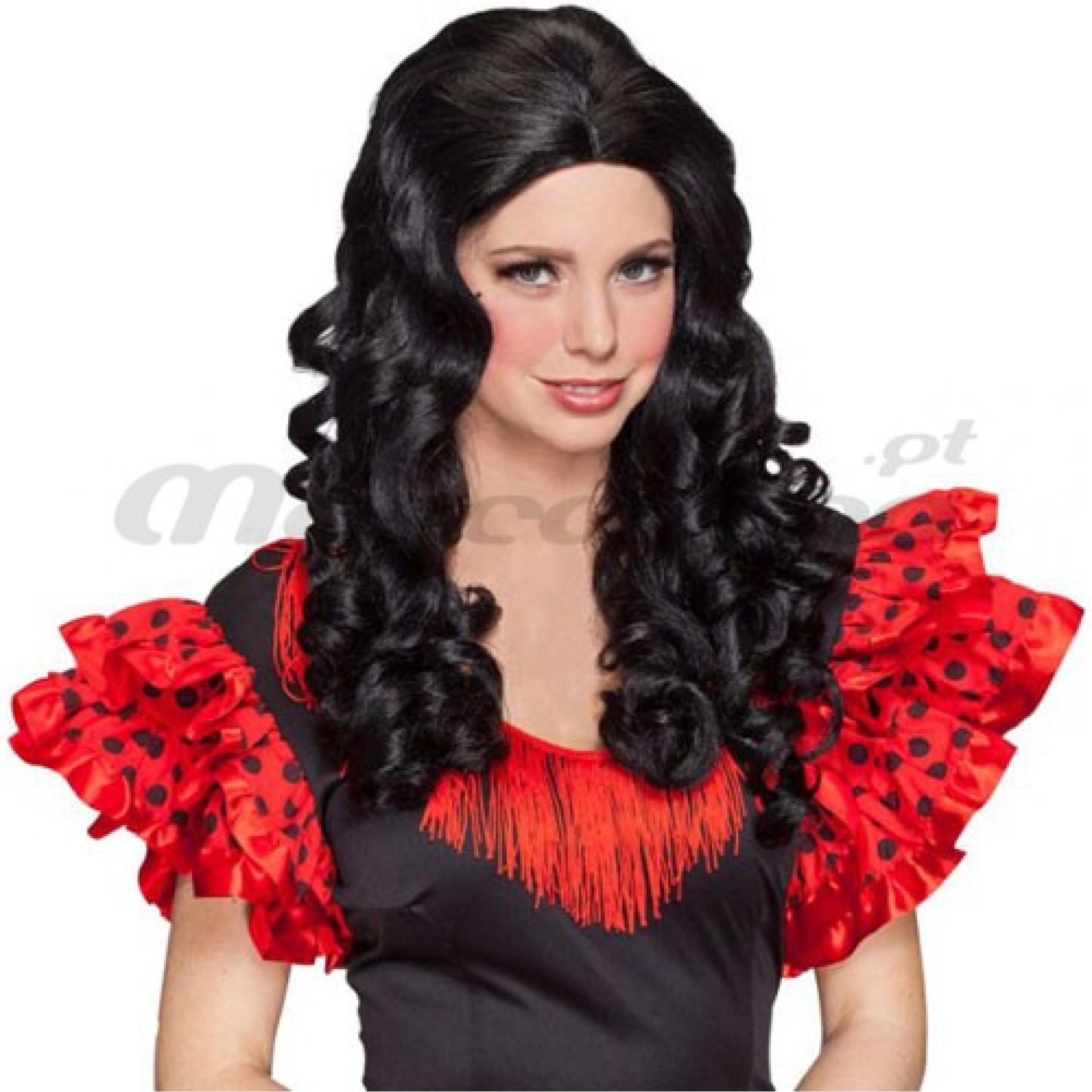 Peruca Longa Caracóis Qualidade