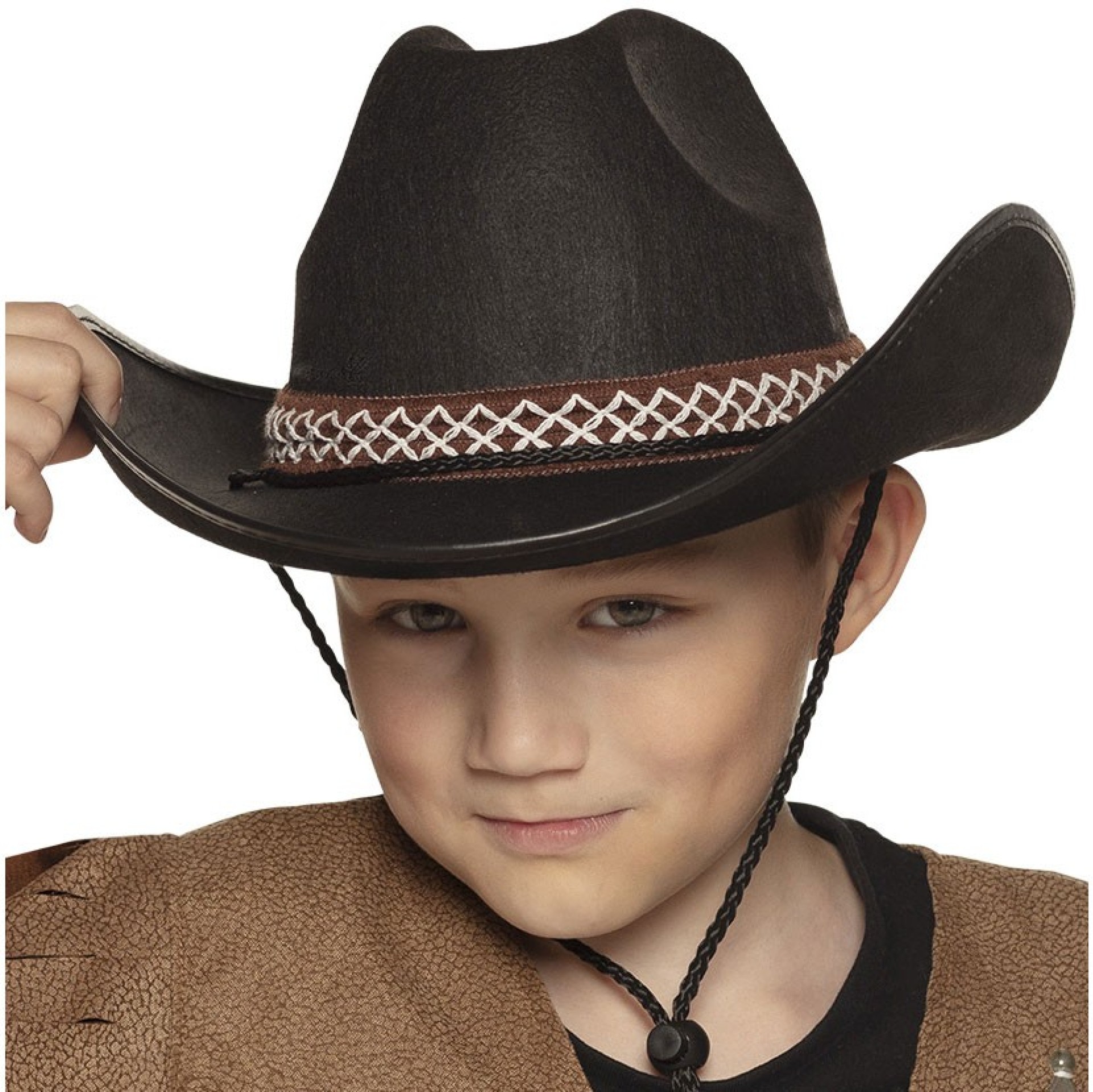 Chapéu Cowboy Preto Infantil
