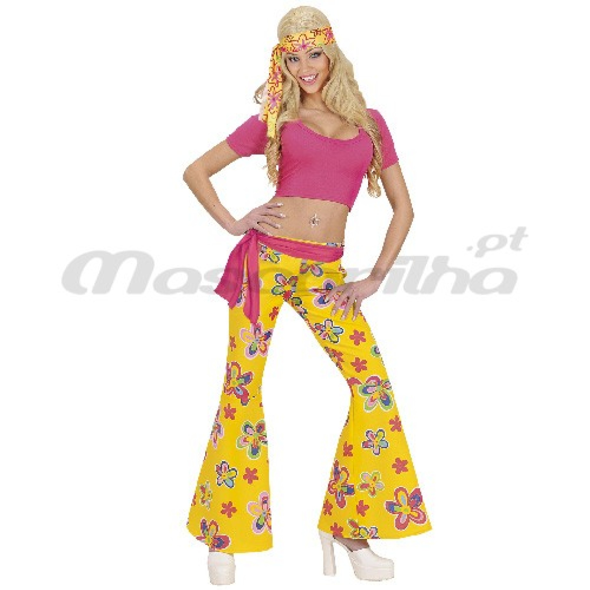 Calças Hippie Flower