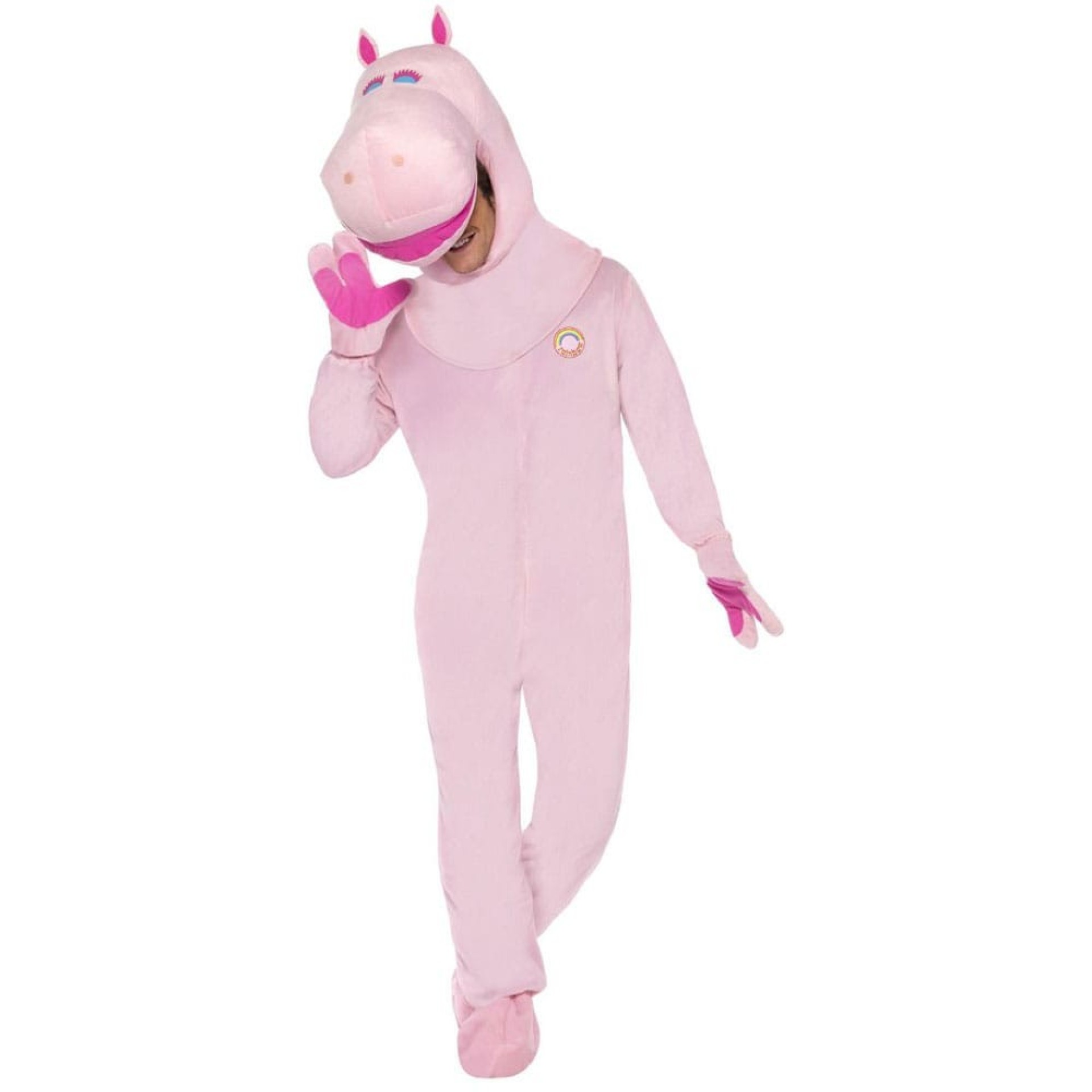 Fato Hipopotamo Rosa