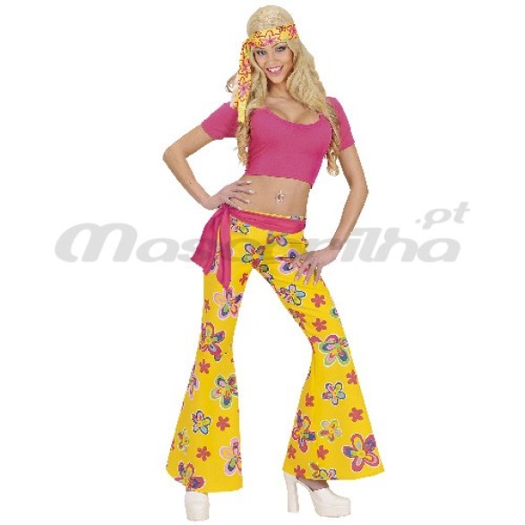 Calças Hippie Flower