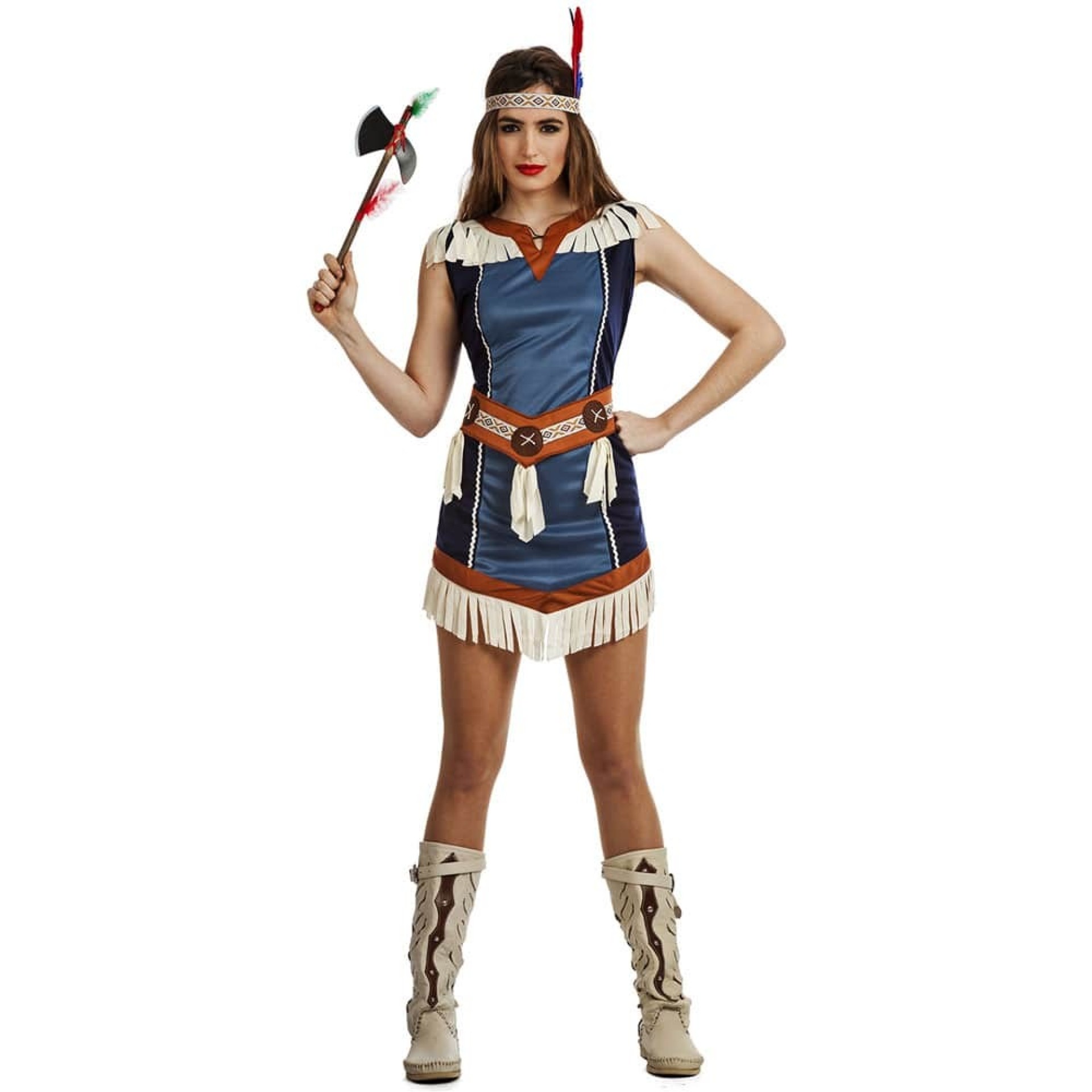 Fato India Sioux Azul