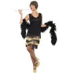 Fato Fringed Flapper Anos 20