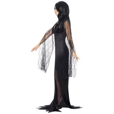 Fato Morticia Adams Fato Morticia Adams
