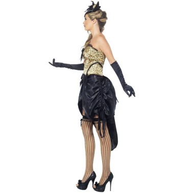 Fato Felina Burlesca Sexy Fato Felina Burlesca Sexy