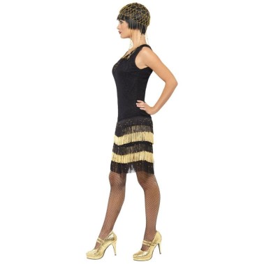 Fato Fringed Flapper Anos 20 Fato Fringed Flapper Anos 20