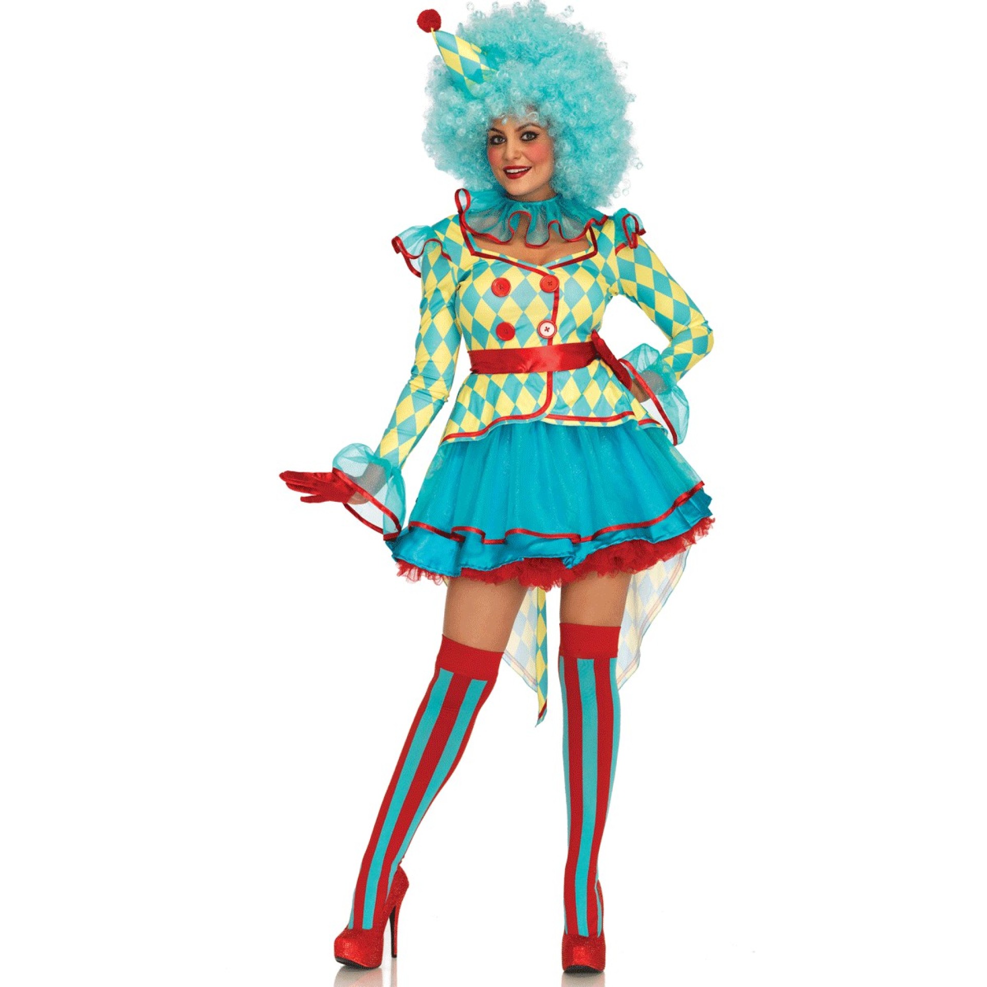 Fato Palhaça Circense Deluxe