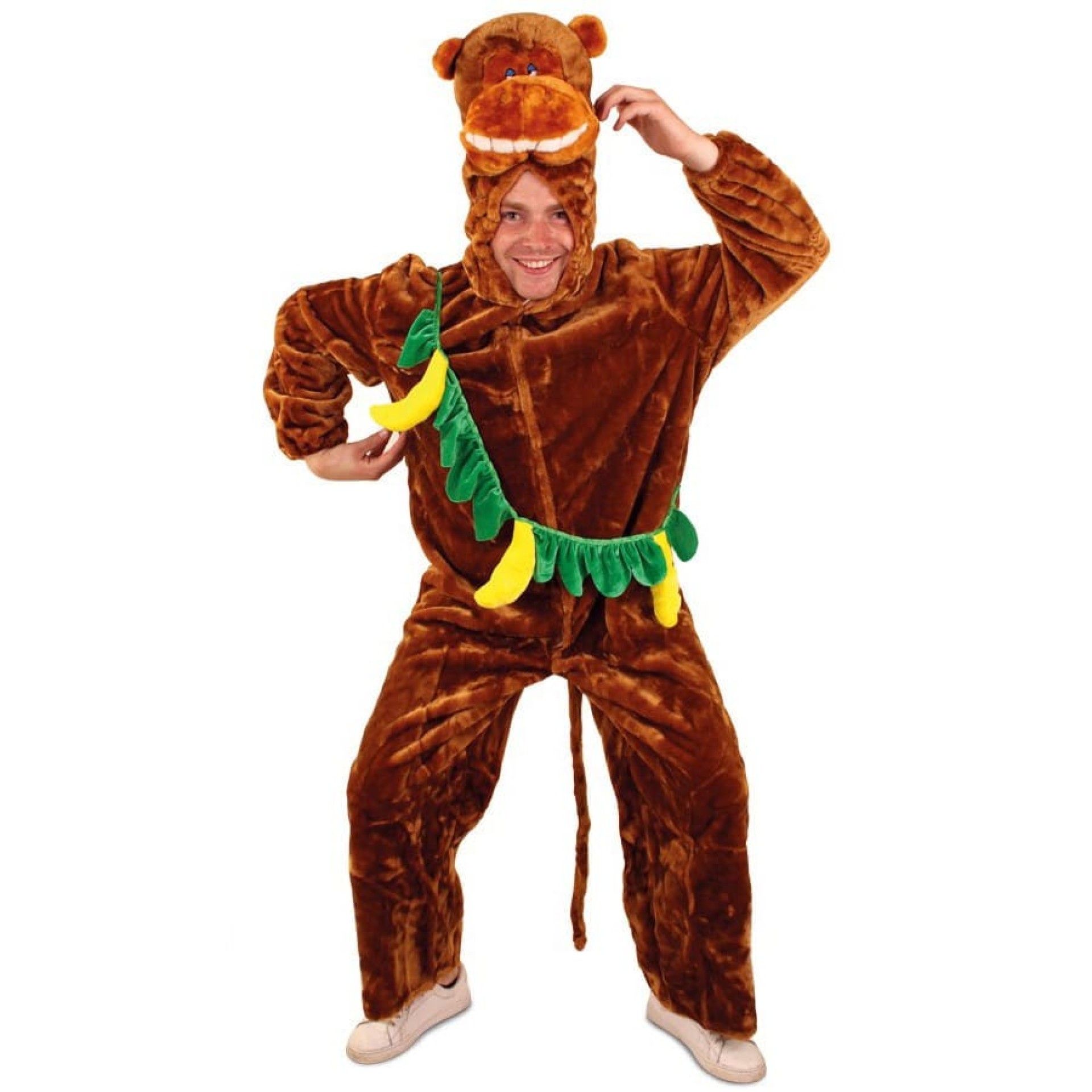 Fato de Macaco das Bananas Adulto