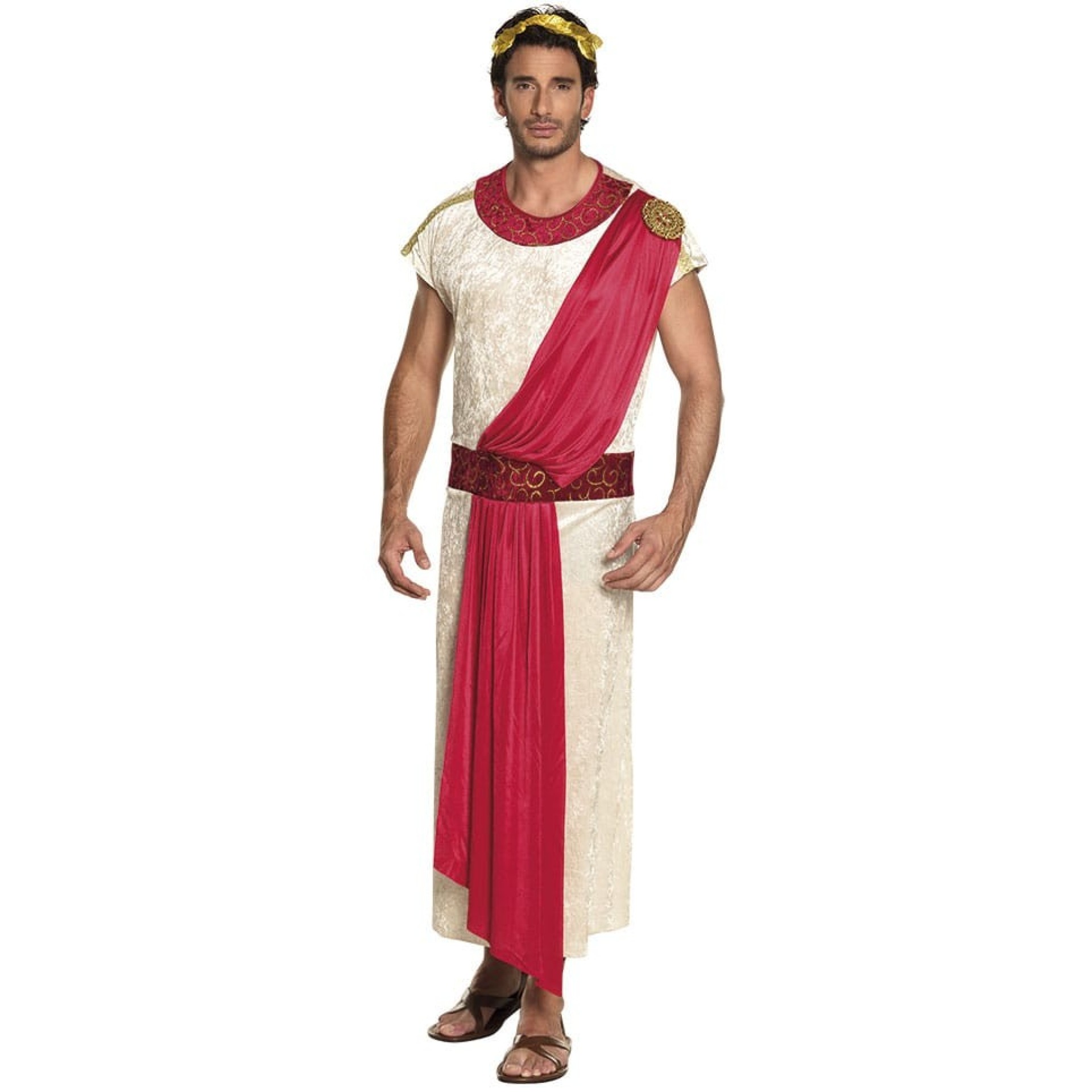 Fato Nero Imperador Romano Delux