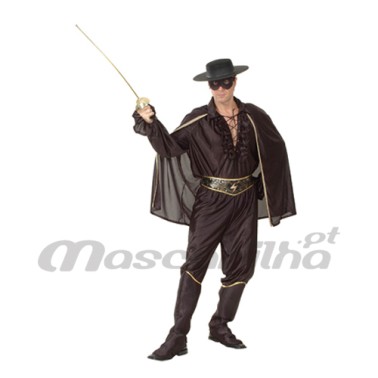 Fato Zorro Adulto