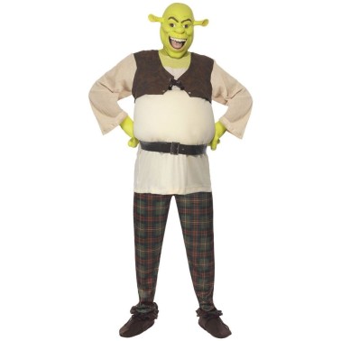Fato Shrek Oficial completo