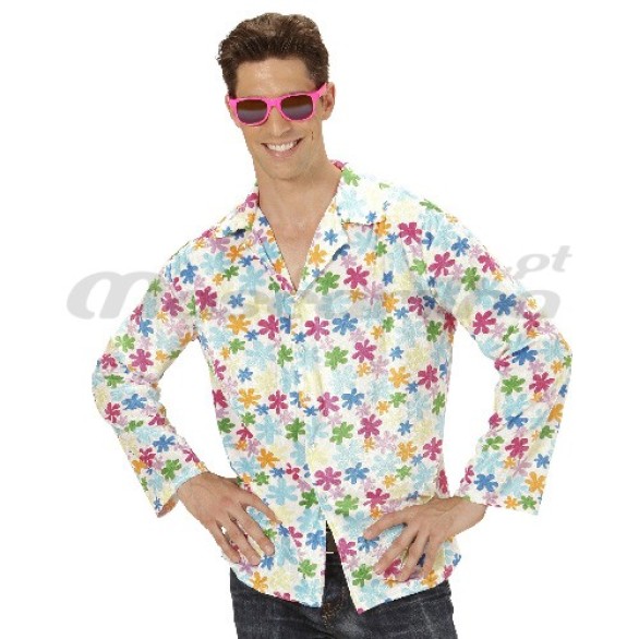 Camisa Flores Hippie