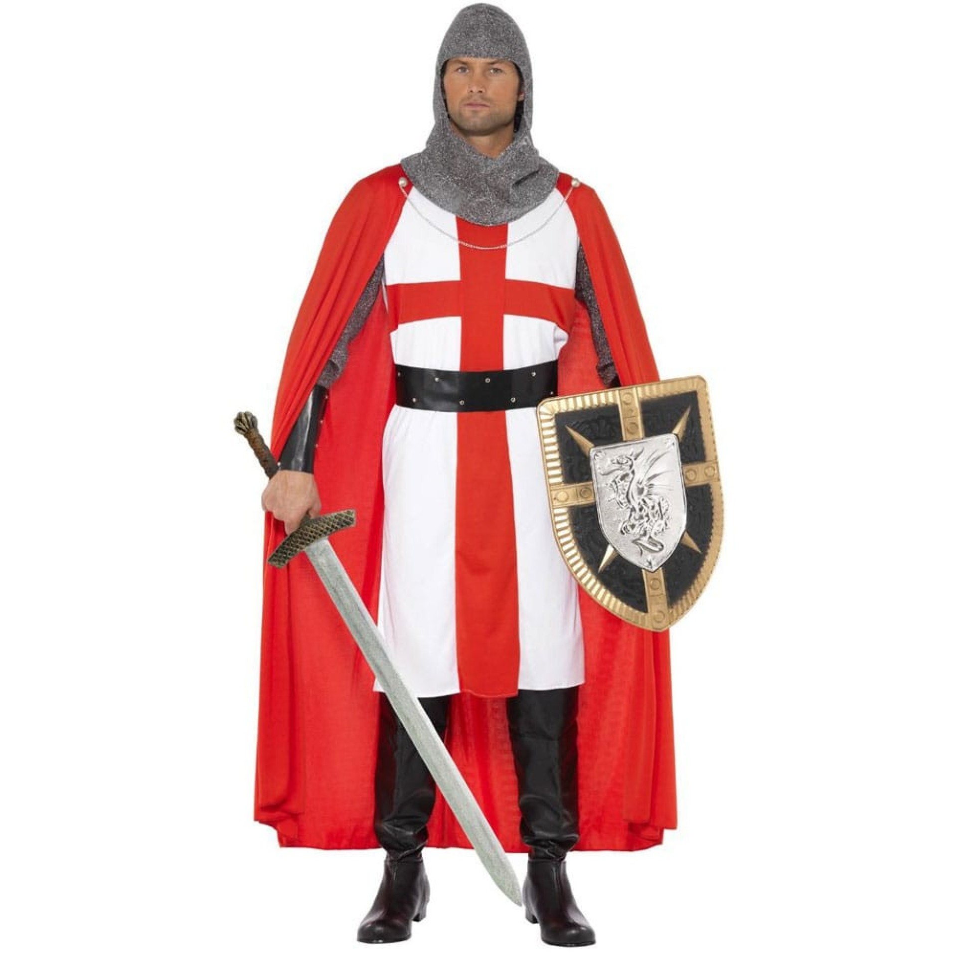 Fato Cavaleiro Cruzado Medieval