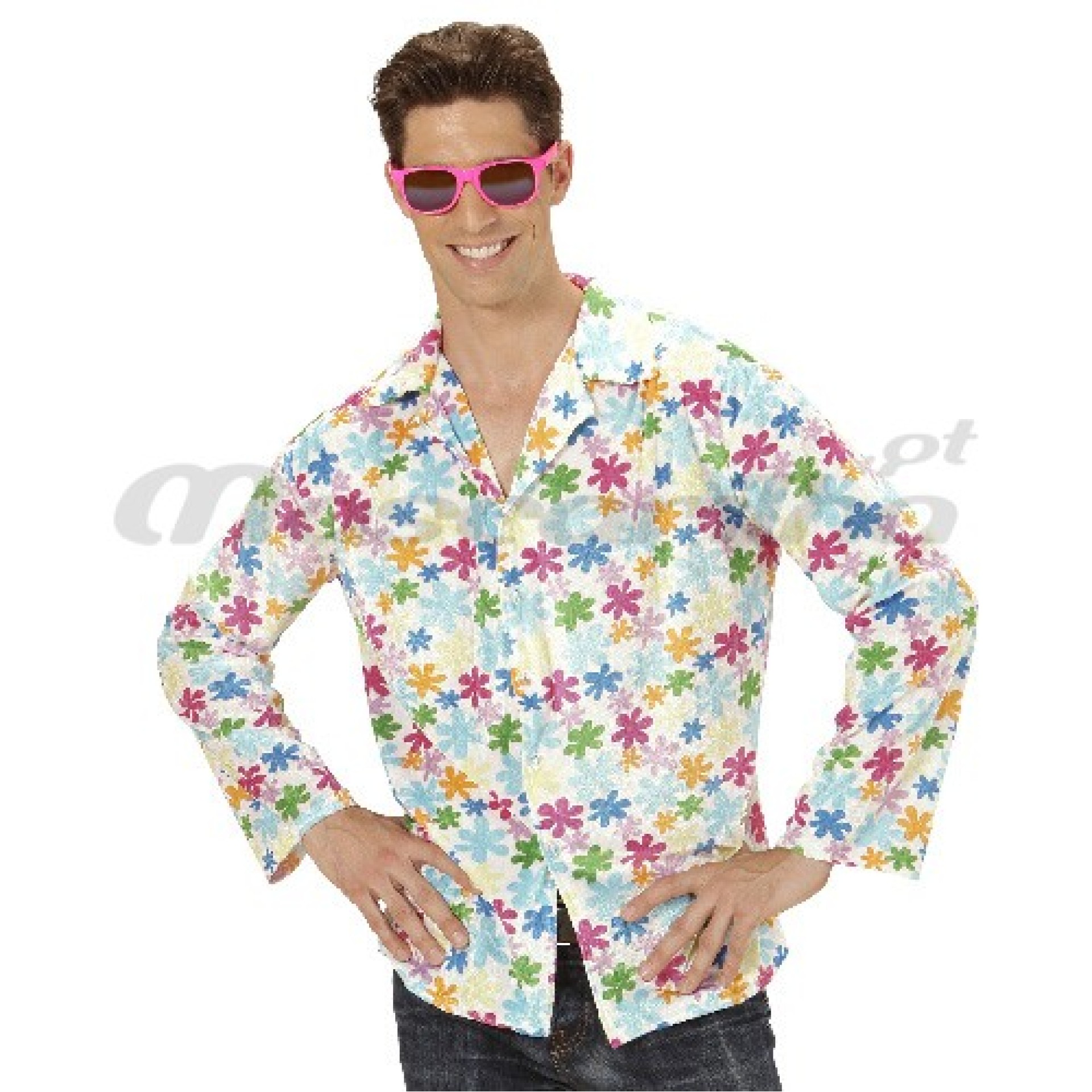 Camisa Flores Hippie