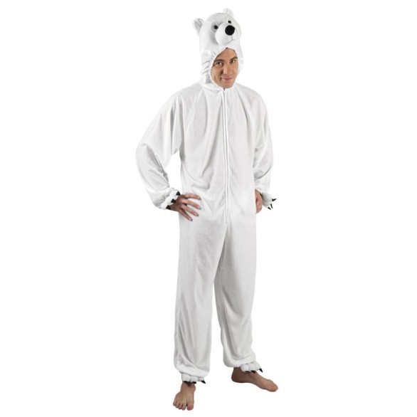 Fato Urso Polar Branco