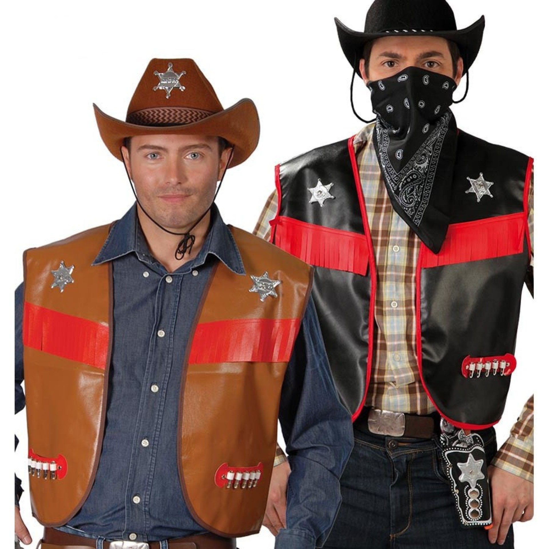 Colete de Cowboy Adulto