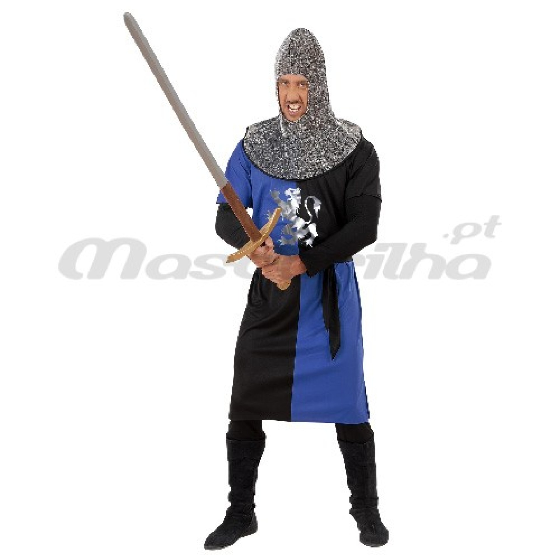 Fato Soldado Medieval 4 cores