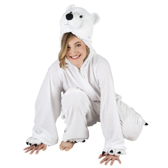 Fato Urso Polar Branco