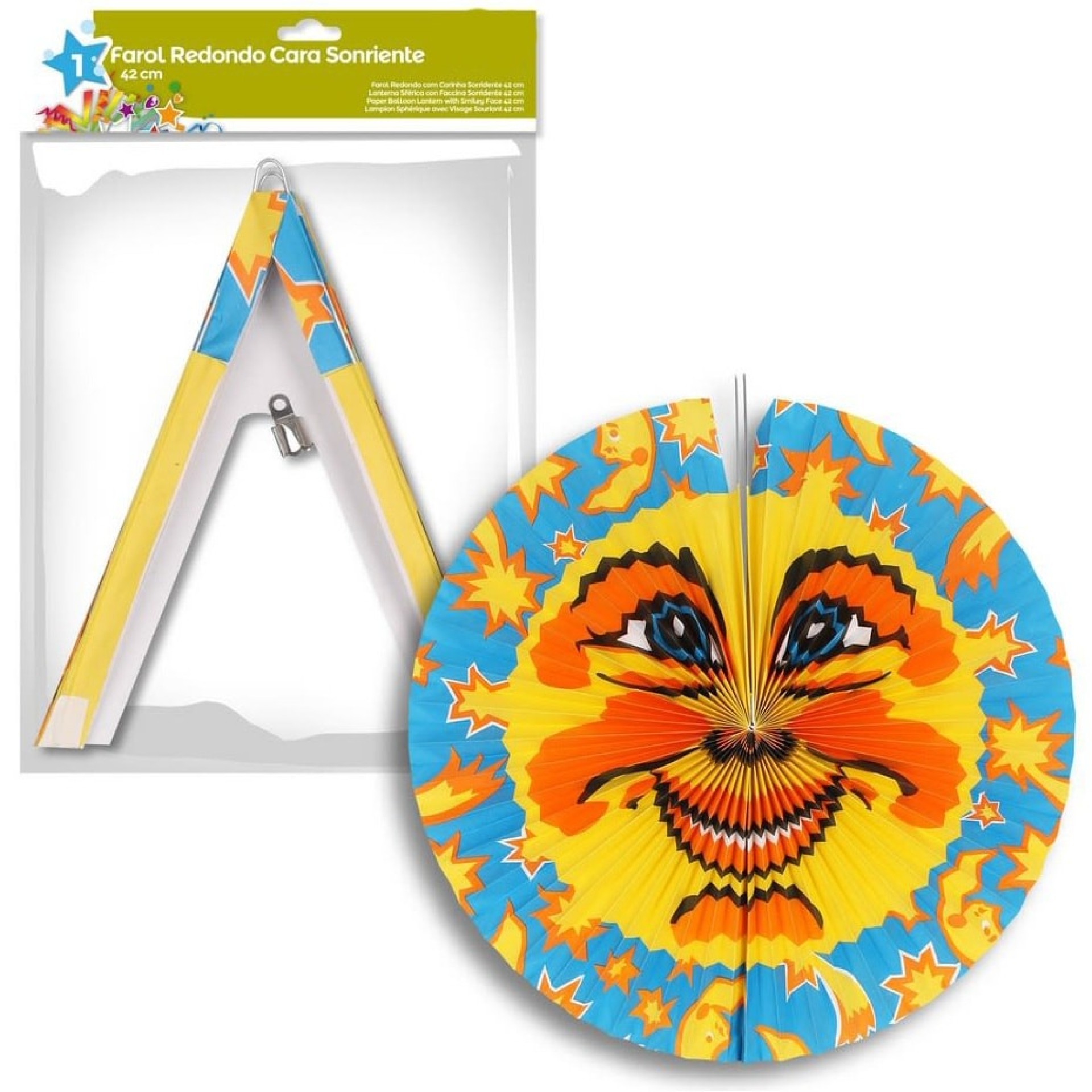 Balão de papel Alegre 42cm