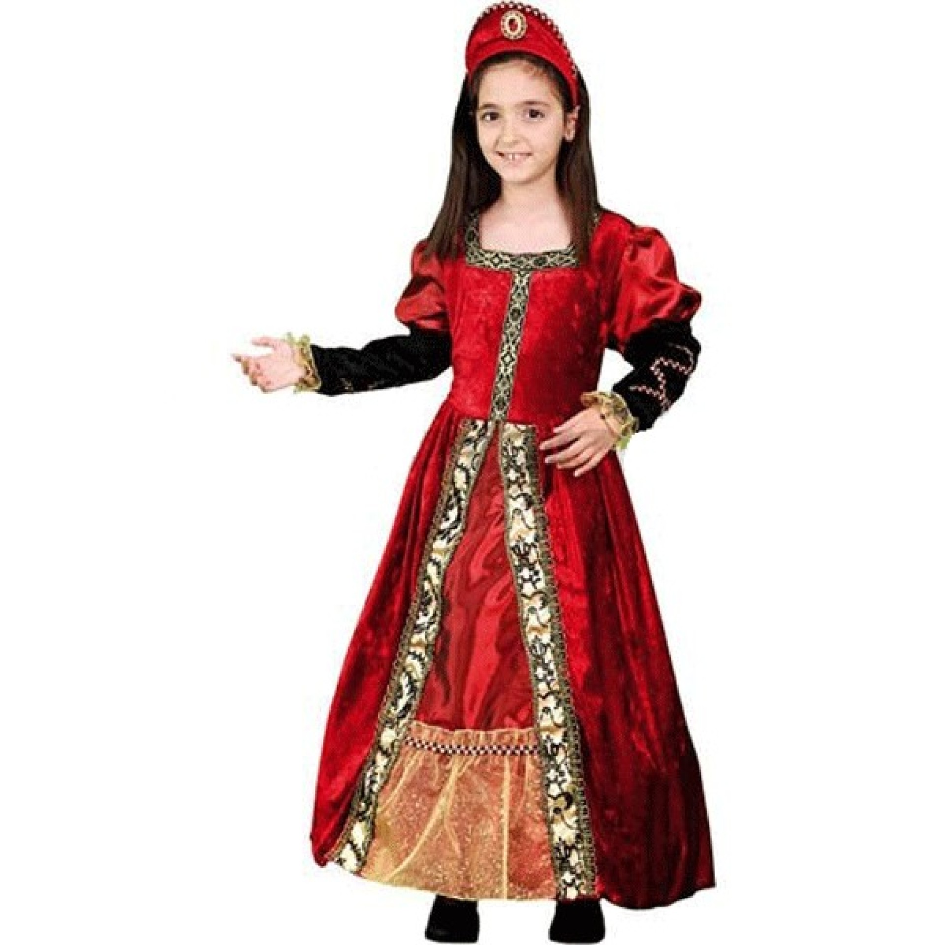 Fato Princesa Renascentista menina