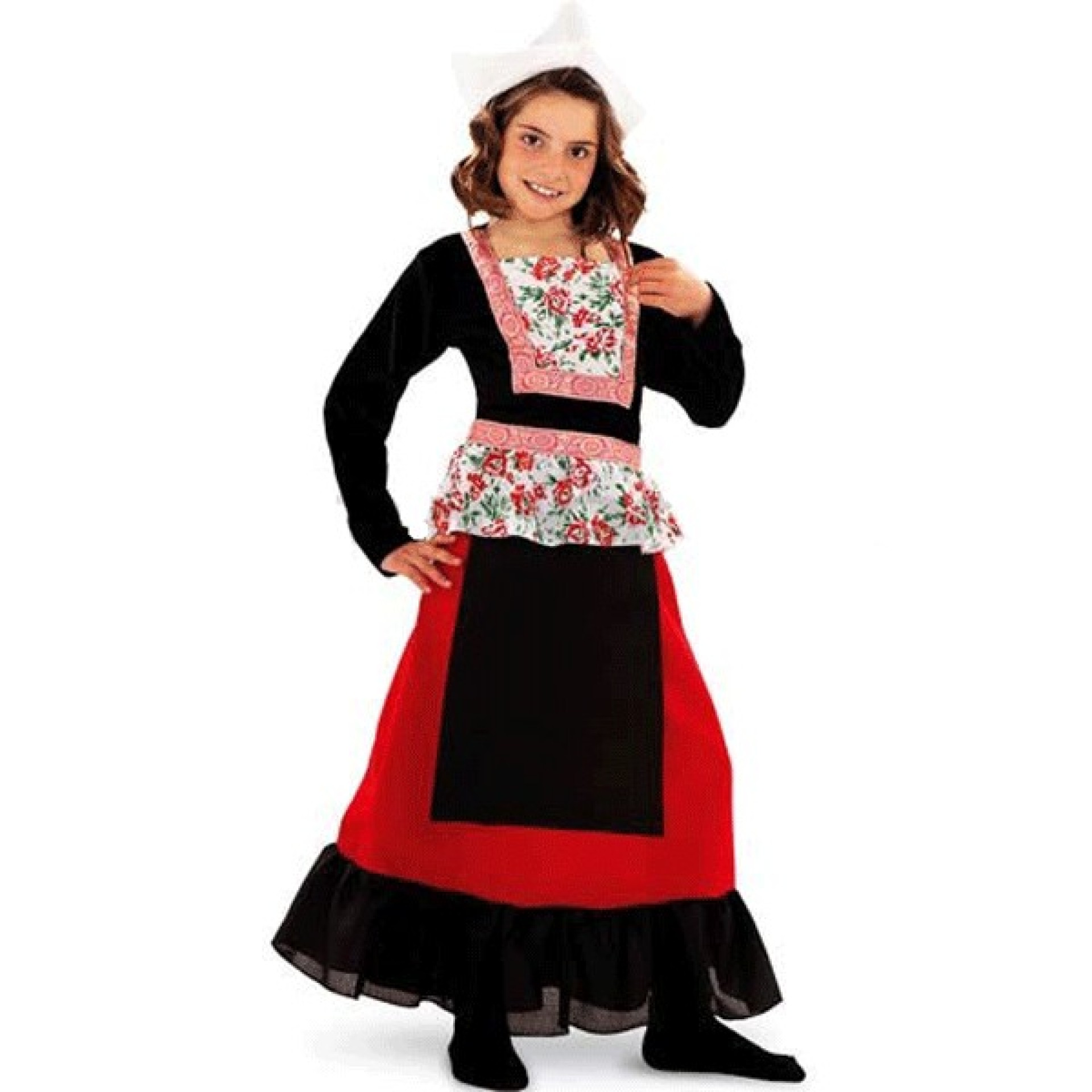 Fato Camponesa Alegre Menina