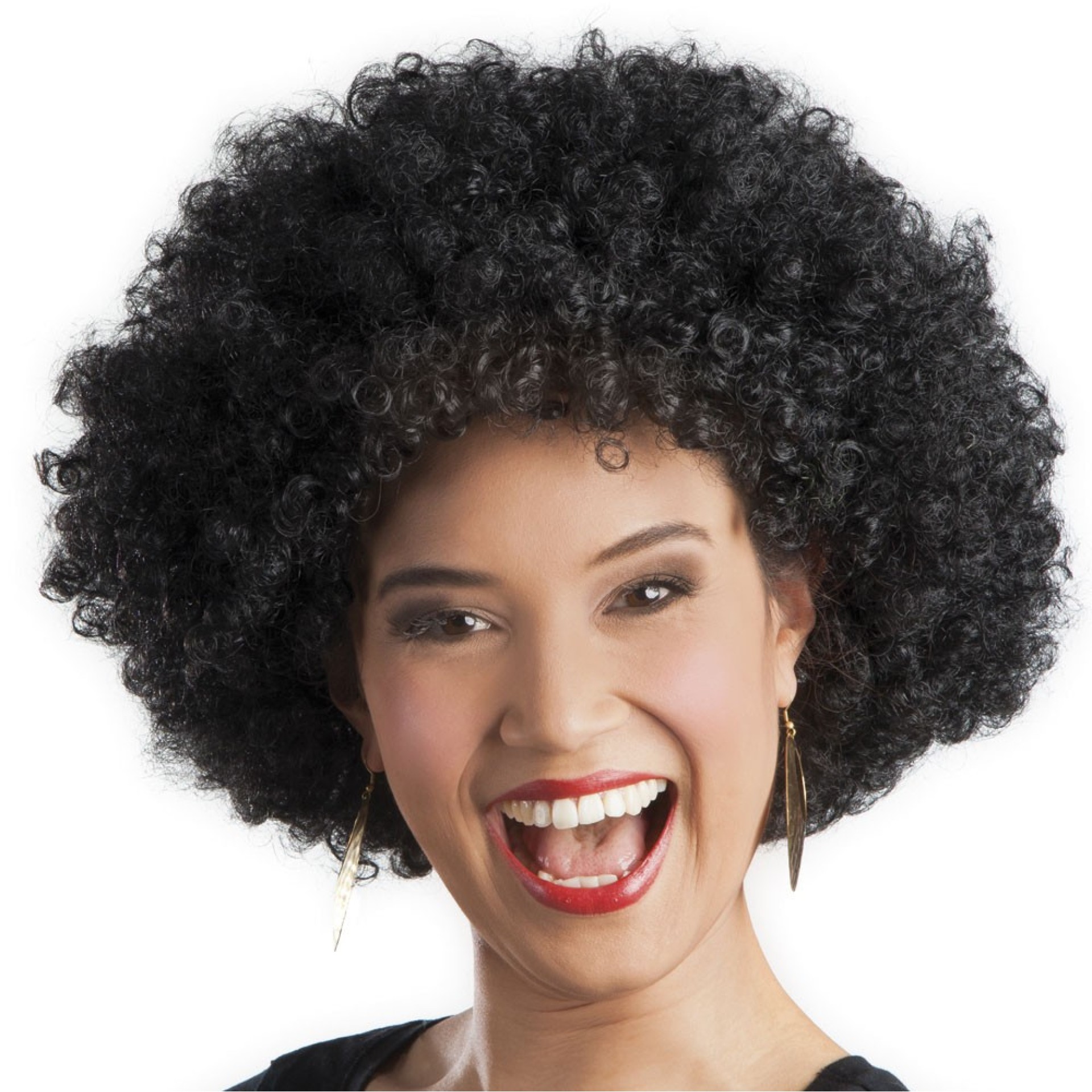 Peruca Afro Preta