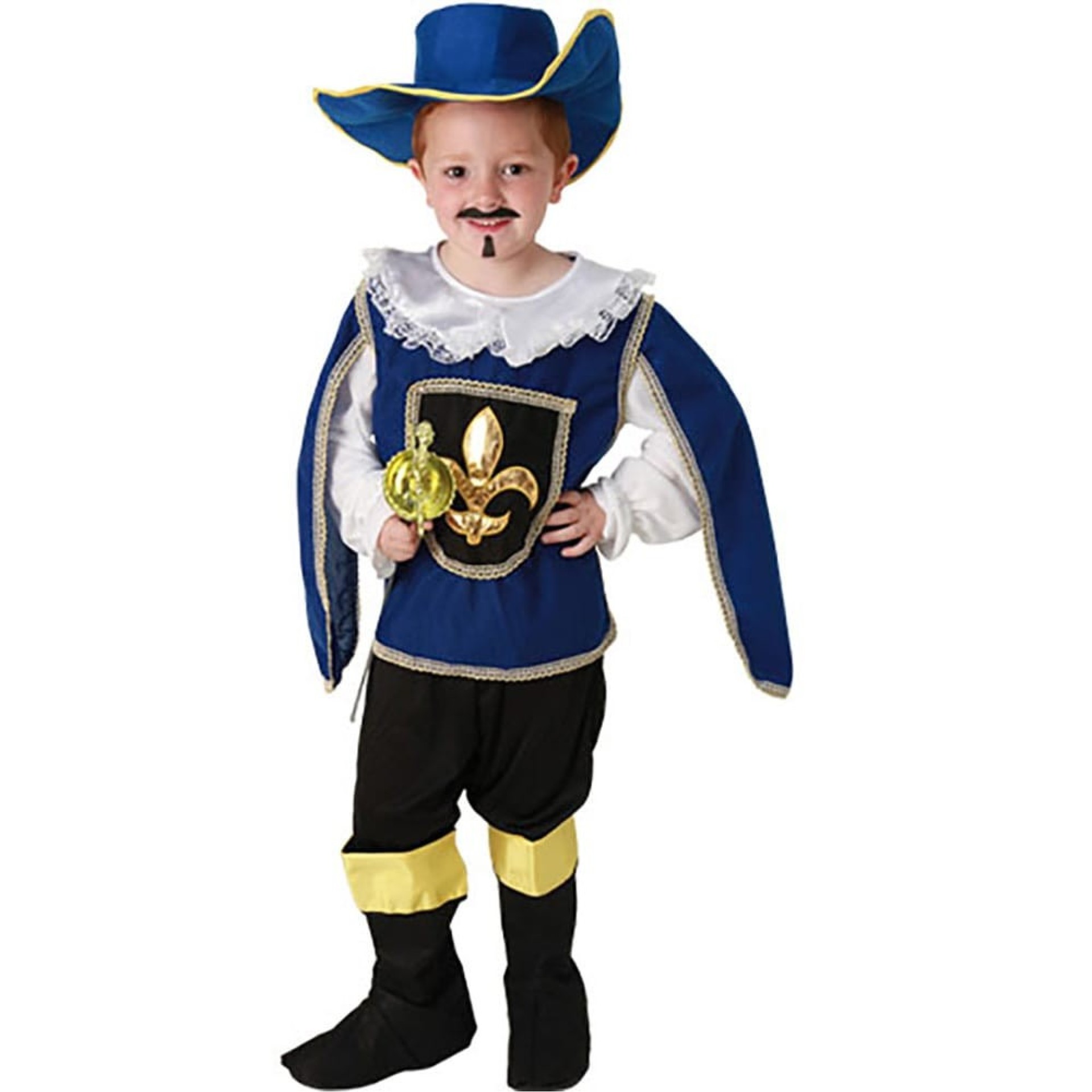 Fato Mosqueteiro Azul