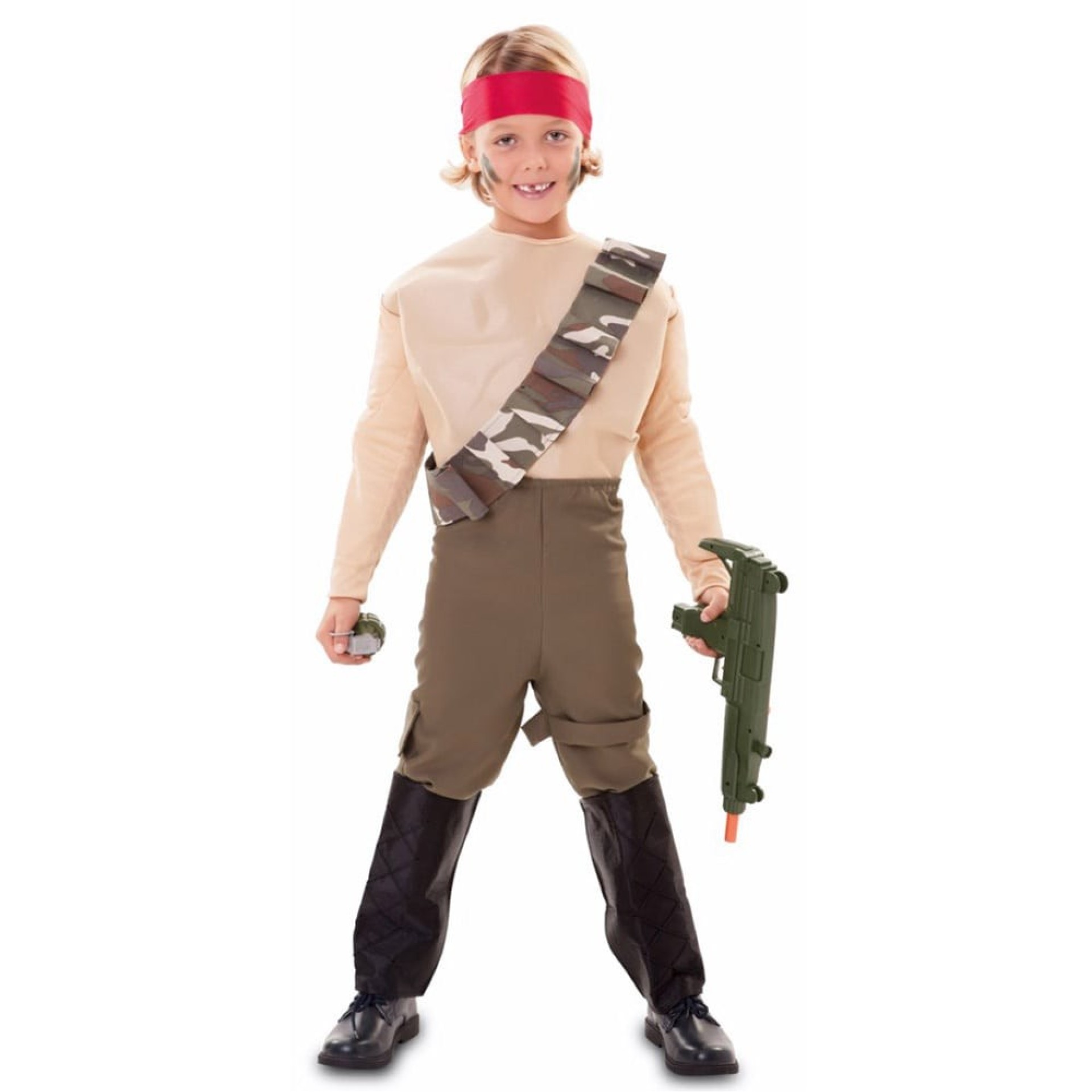 Fato de Rambo Menino