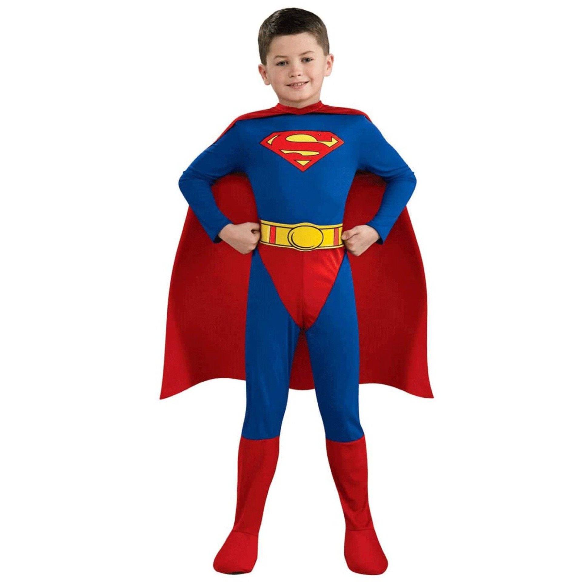 Fato Super-Homem Clássico Infantil