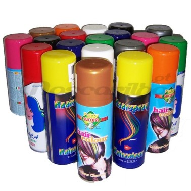 Spray Colorido para Cabelo Spray Colorido para Cabelo
