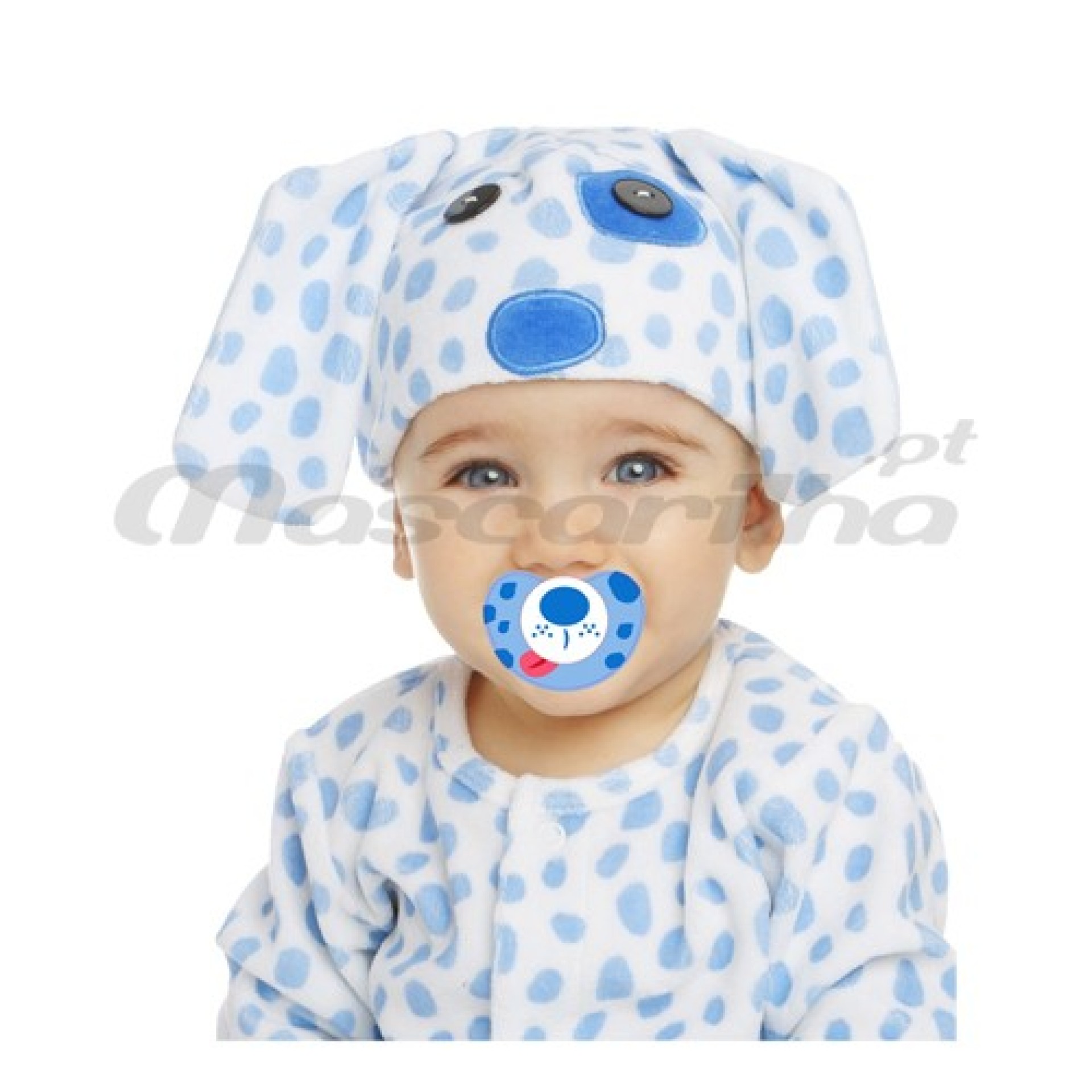 Fato Cãozinho Baby Azul