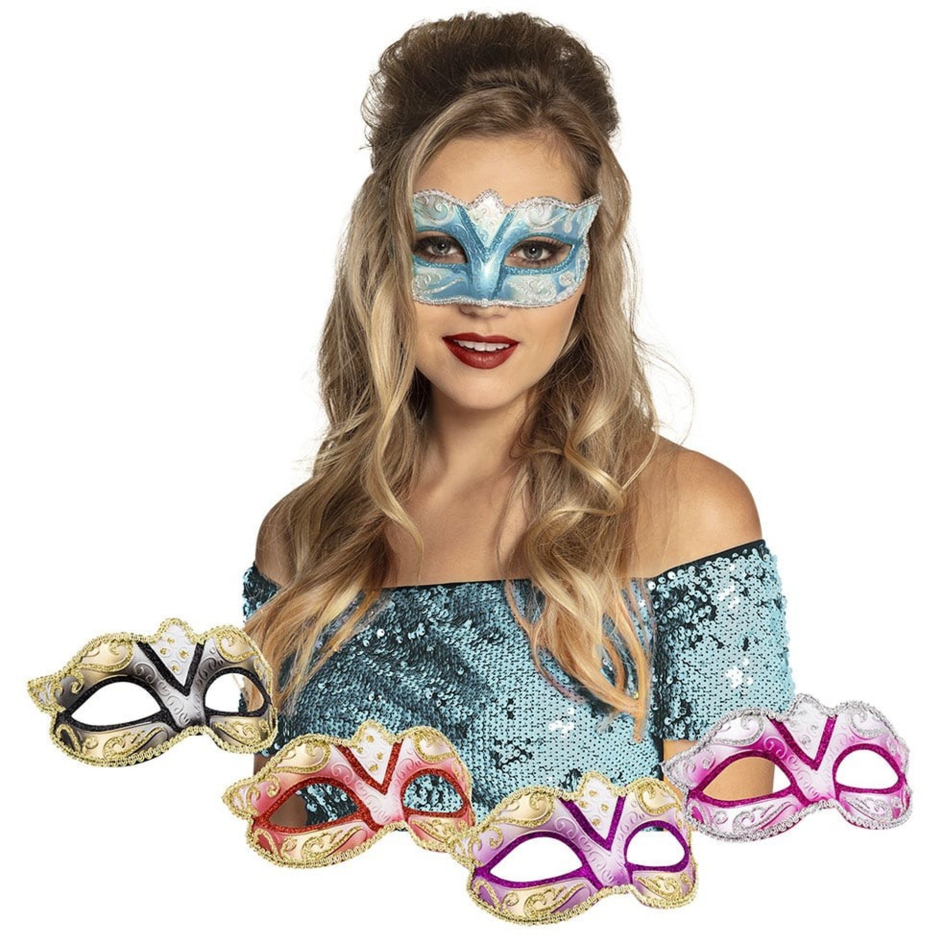 Mascarilha Veneziana Piu Bella