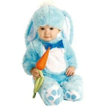 Fato Coelhinho Fofinho Azul