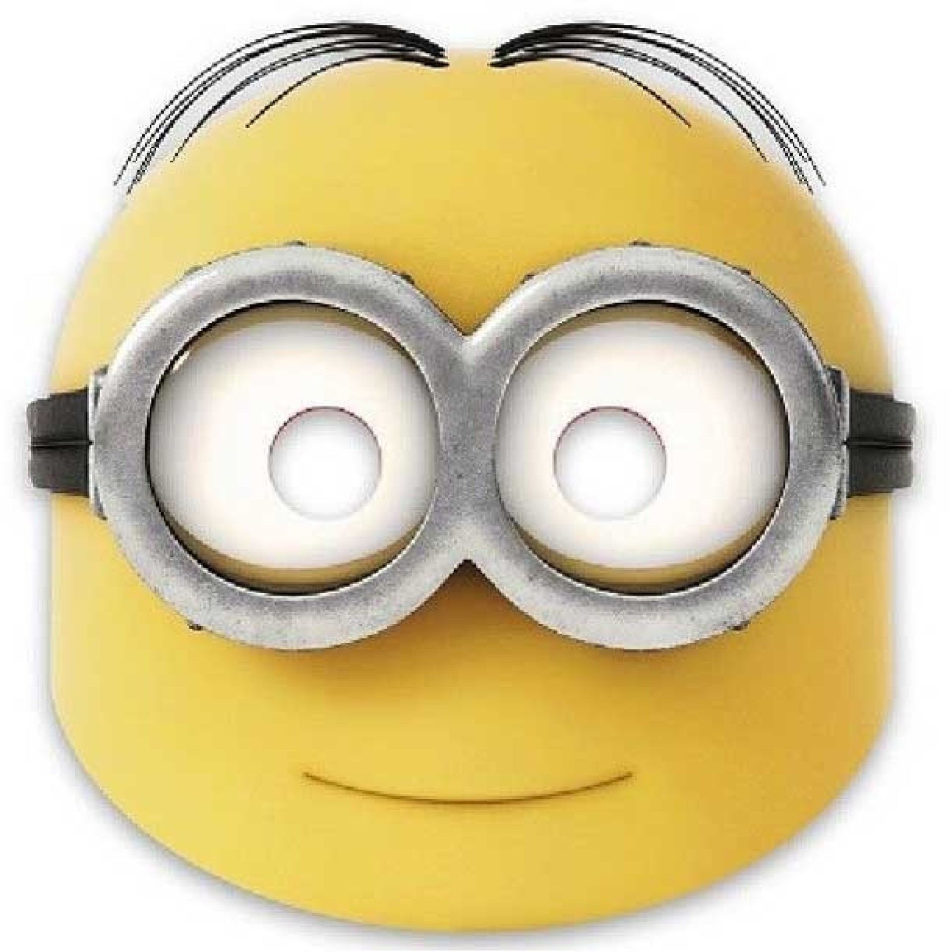 Máscaras MINIONS Papel 6 Unid