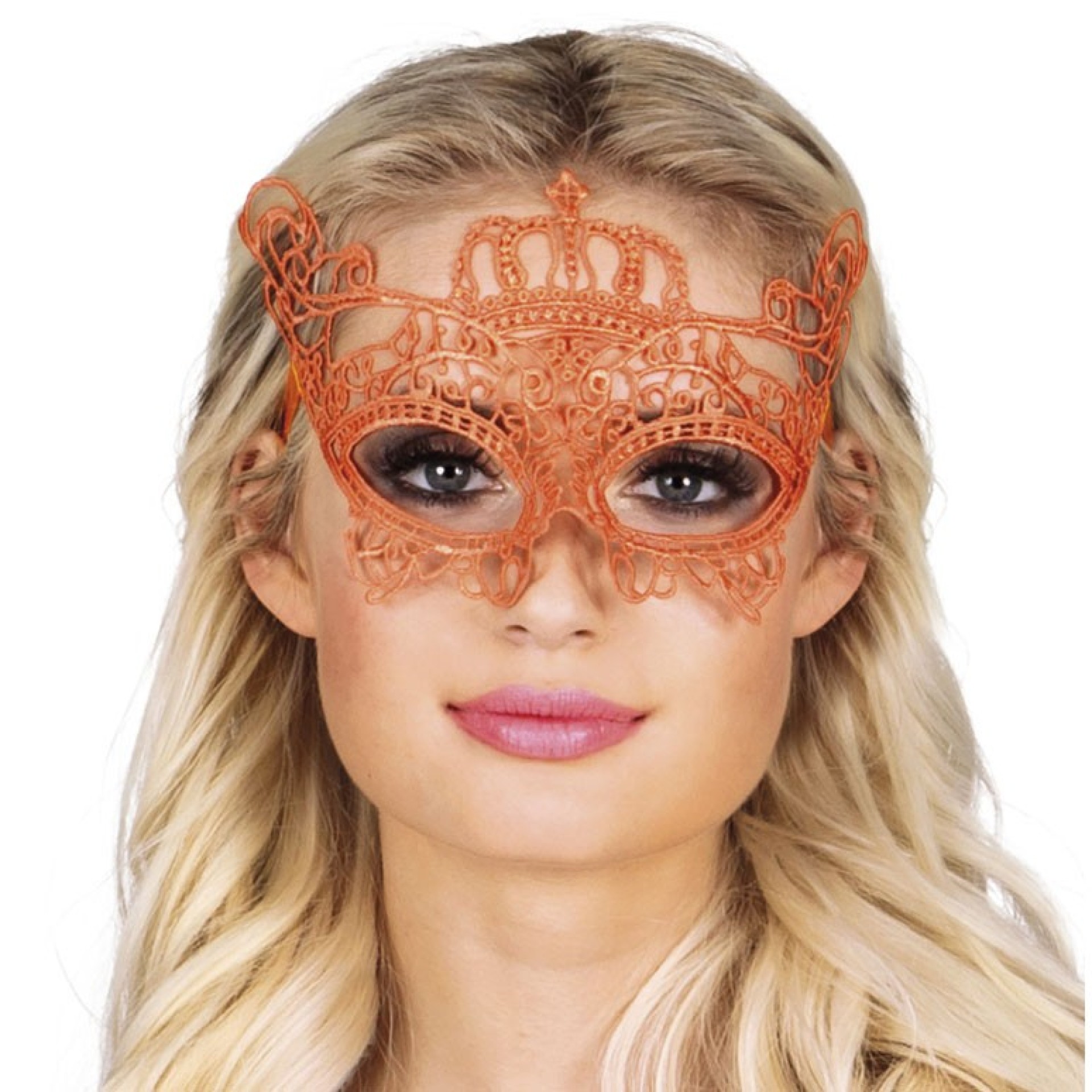 Mascarilha de Seda Laranja
