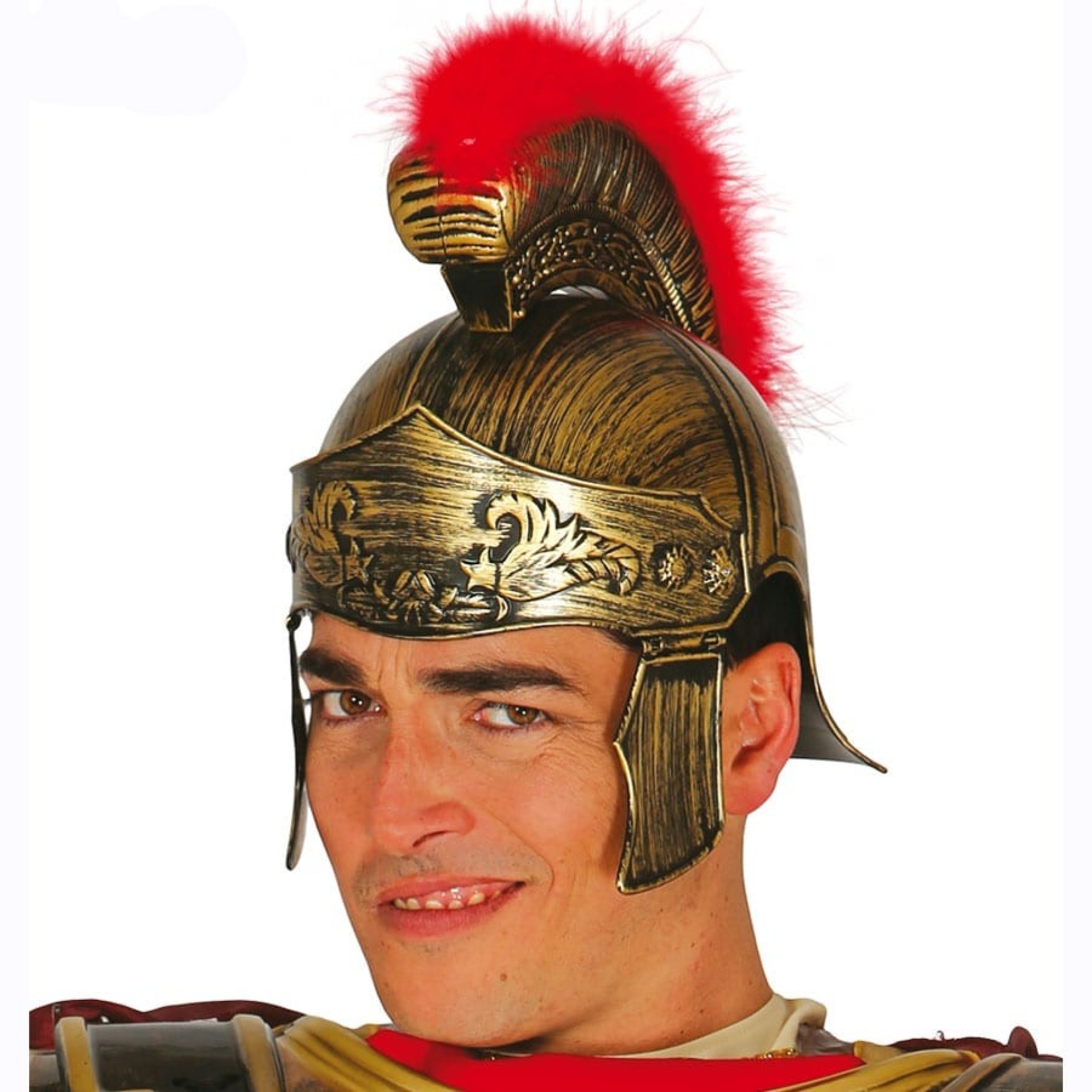 Capacete de Romano Ouro