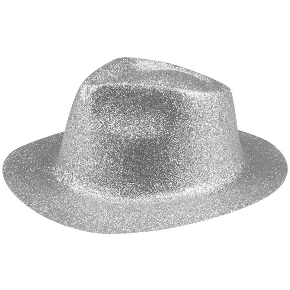 Chapéu Glitter Prateado