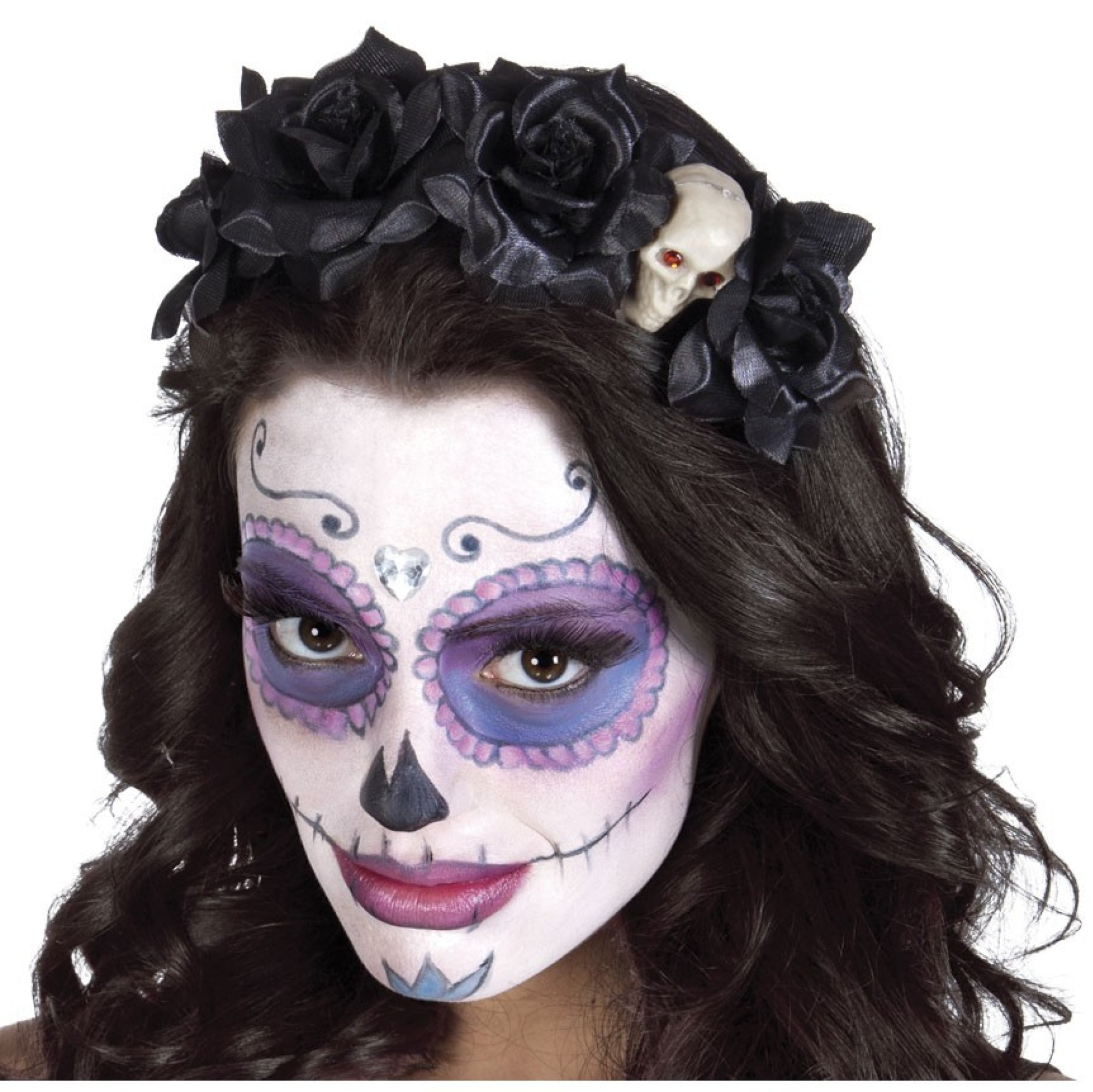 Bandolete Rosas Negras Catrina