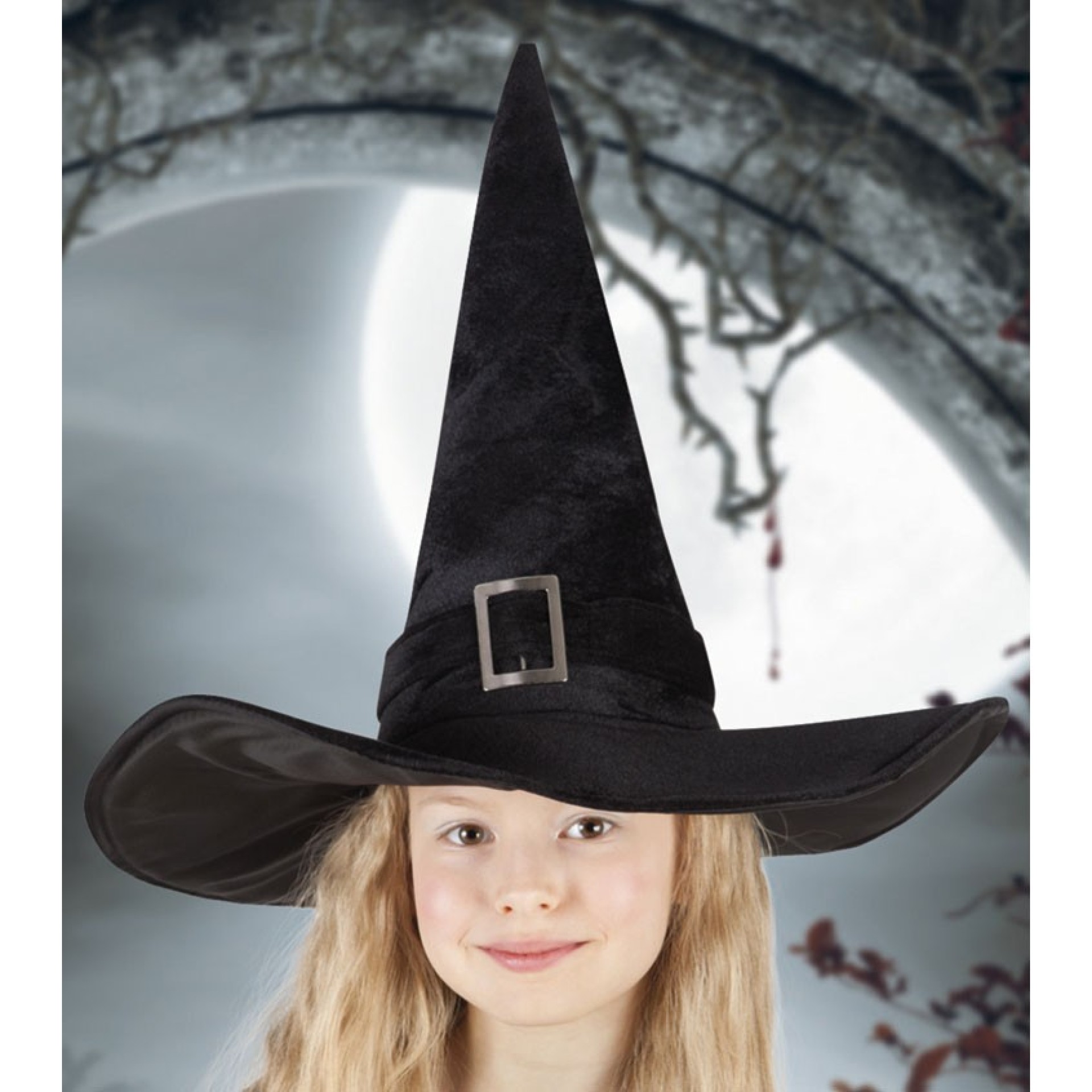 Chapéu de Bruxinha Infantil