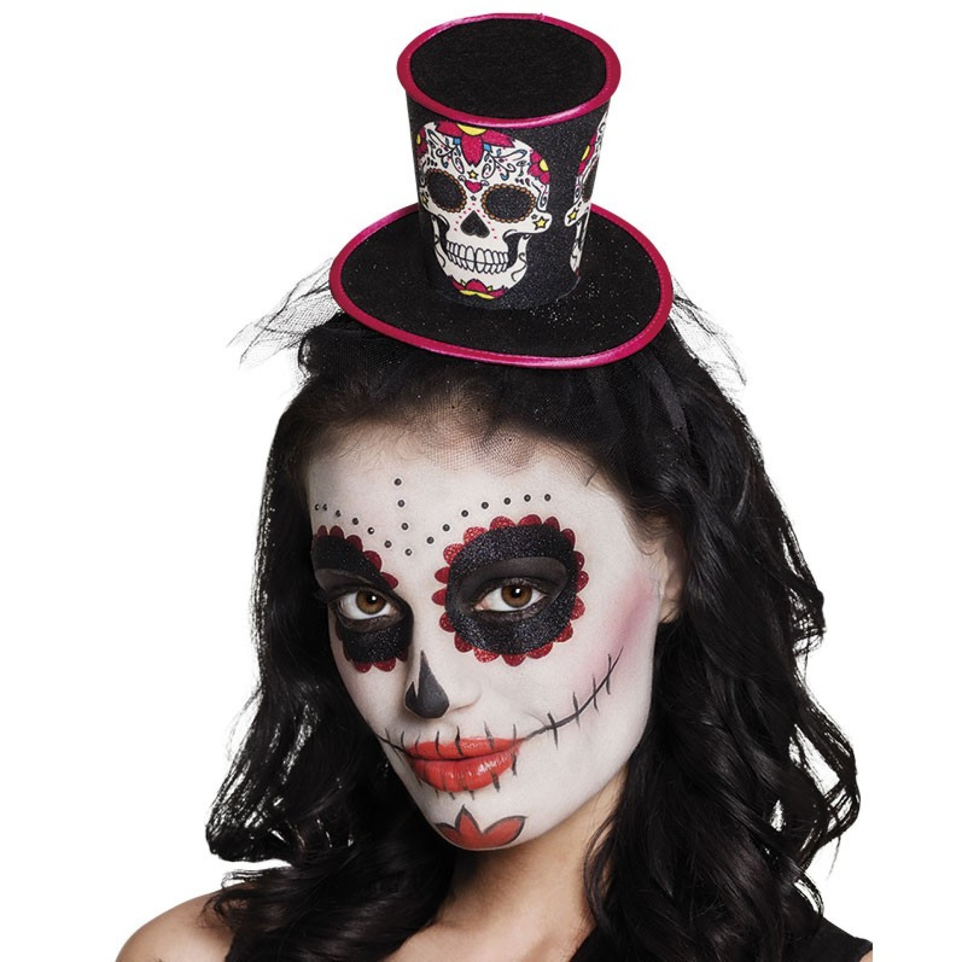 Bandolete Mini Cartola Dia de los Muertos