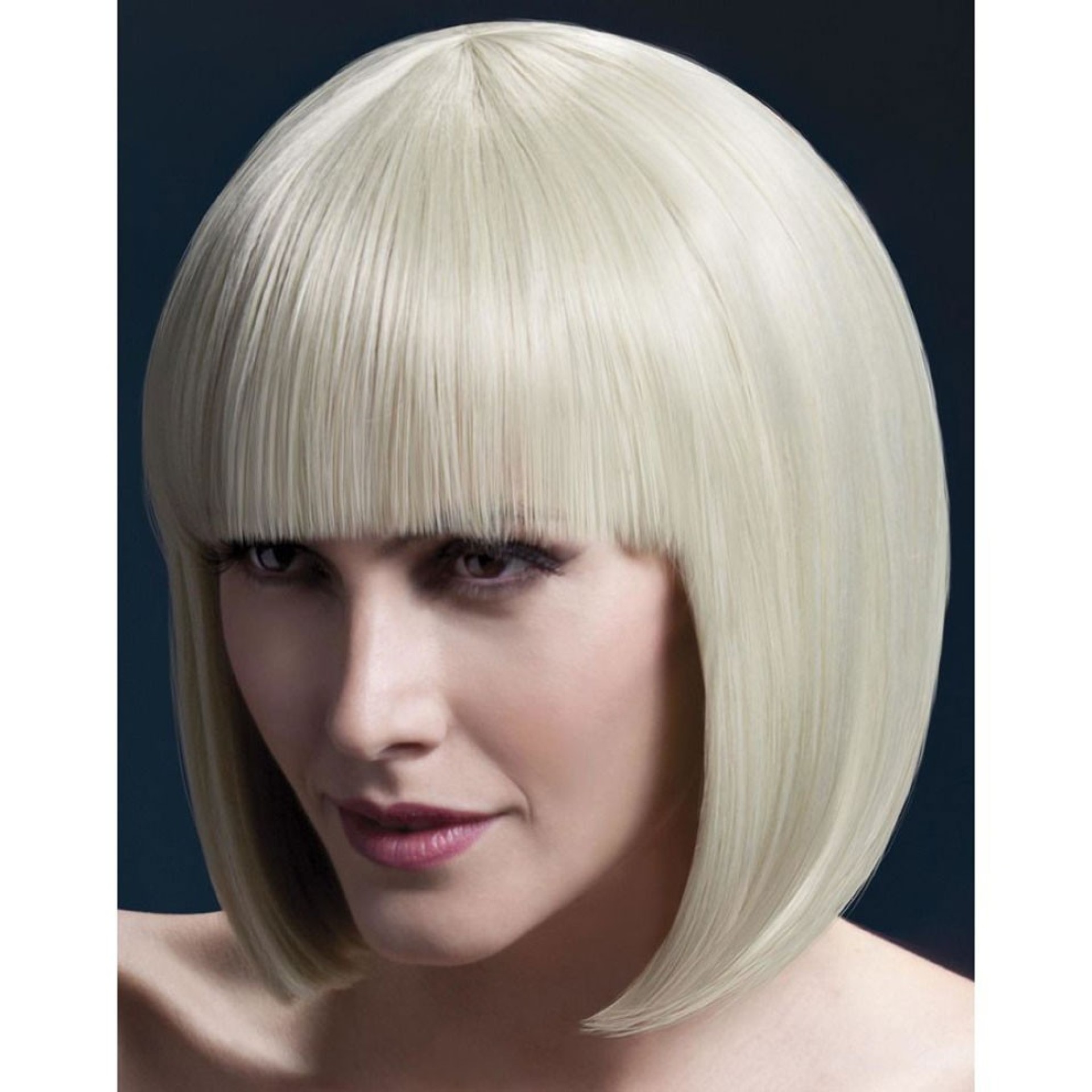 Peruca Curta Loira Delux