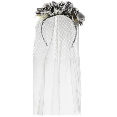 Bandolete e Veu da Noiva Fantasma Bandolete e Veu da Noiva Fantasma