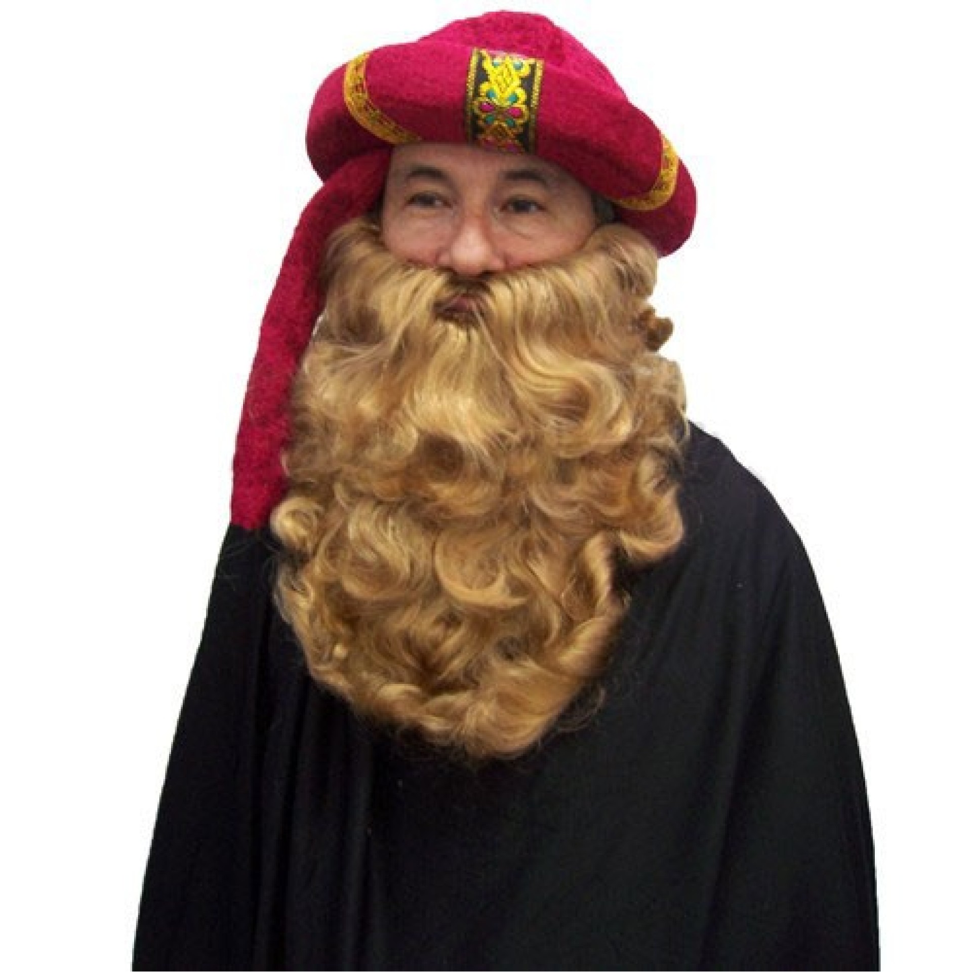 Barba Longa Castanho claro e bigode