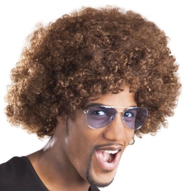 Peruca Afro Castanha Peruca Afro Castanha